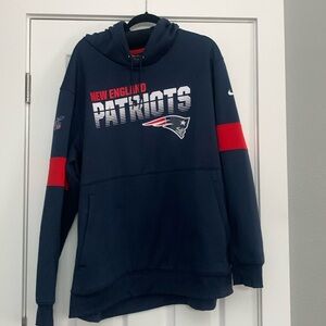 Men’s New England Patriots NFL Nike Hooded Sweatshirt 3XL